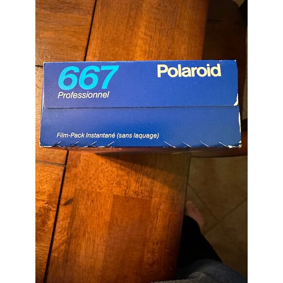 Vintage Polaroid 667 Film Sealed Box Expired June 1988 - Picture 5 of 7